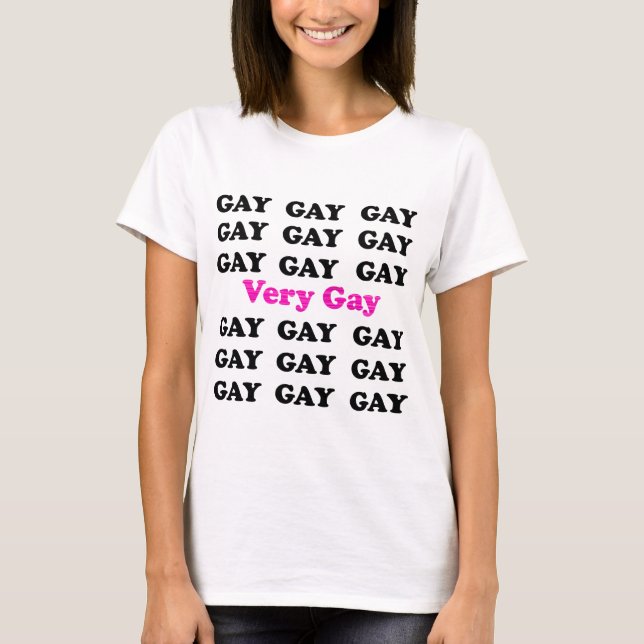 Mycket gay tröja (Framsida)