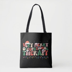 Mycket glad arbetsterapeutik jul OT jul Tygkasse