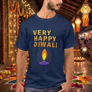Mycket Glad Diwali T Shirt