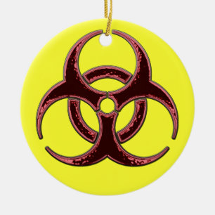 Mycket glad jul för en Biohazard Julgransprydnad Keramik