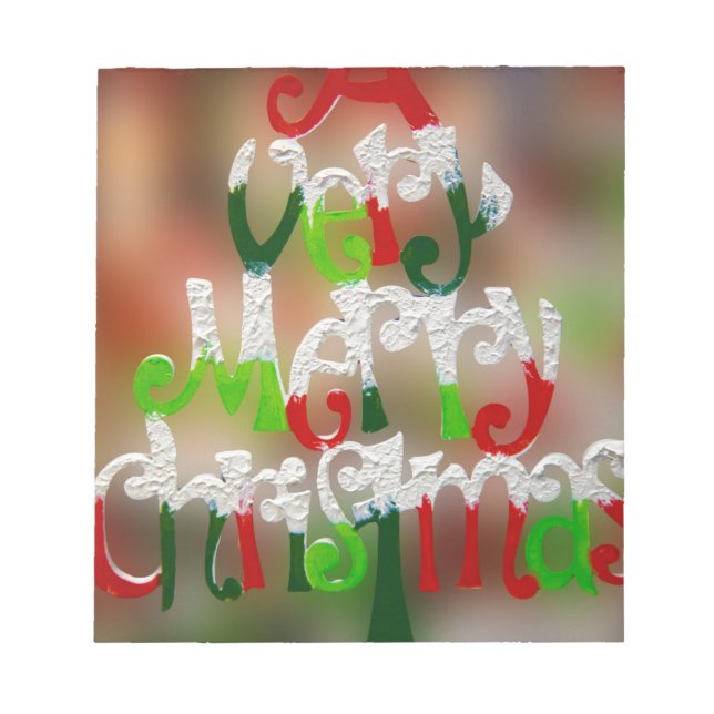 mycket god jul anteckningsblock (Framsida)