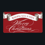 Mycket God jul-etikett Fraktsedel<br><div class="desc">www.blushprintables.blogspot.com</div>