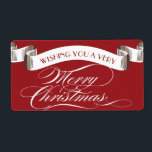 Mycket God jul-etikett Fraktsedel<br><div class="desc">www.blushprintables.blogspot.com</div>