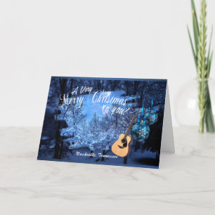 Mycket god jul från det Nashville kortet Helgkort
