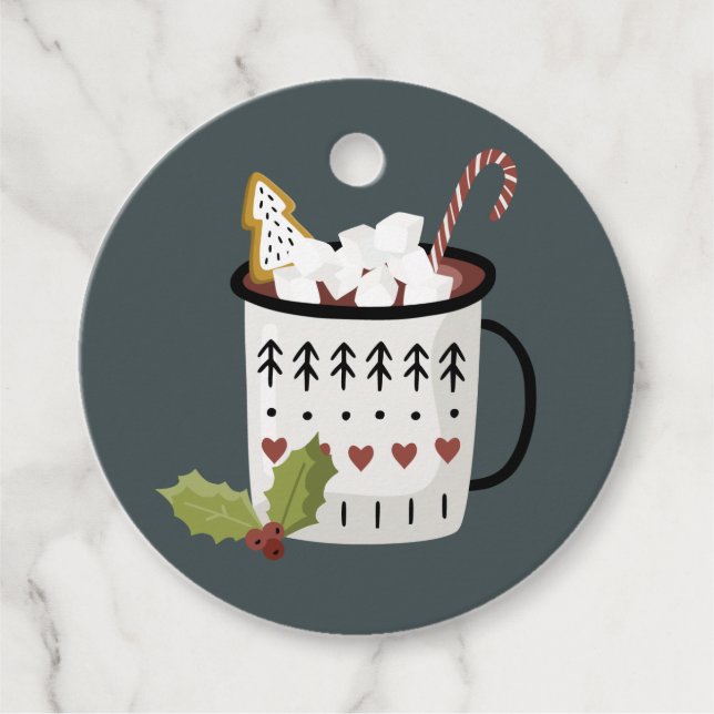 Mycket God jul Gåvor Etiketter (Framsida)