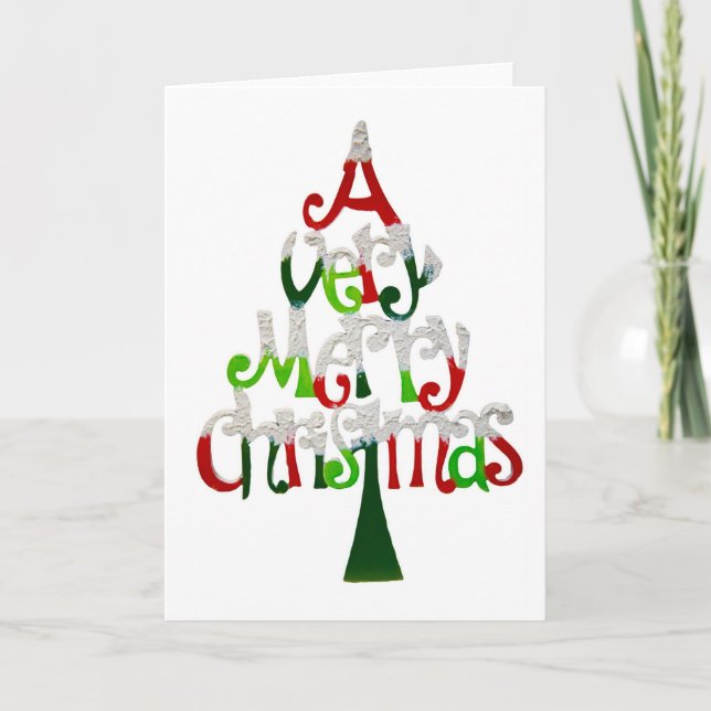 Mycket God jul Helgkort (Framsida)