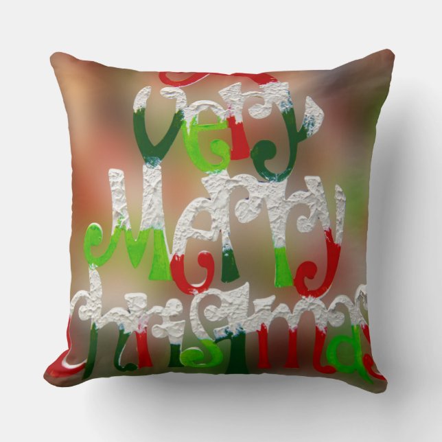 mycket god jul kudde (Framsida)