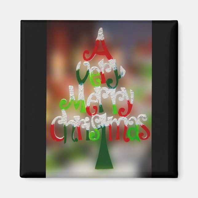 Mycket God jul Magnet (Framsidan)