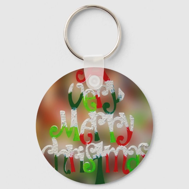 mycket god jul nyckelring (Framsida)