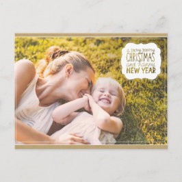 Mycket God jul och Gott nytt år-kort Helg Vykort