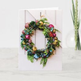 Mycket God jul Önskemål från (lägg till ditt namn) Helgkort