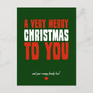 Mycket God jul till dig Helg Vykort