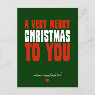 Mycket God jul till dig Helg Vykort