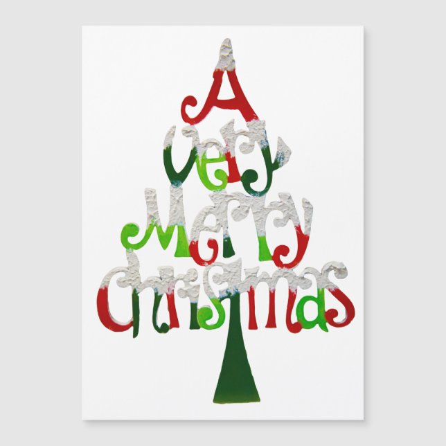 Mycket God jul Träd (Framsida)