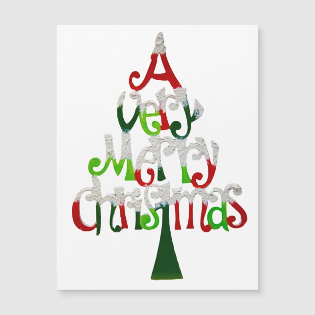 Mycket God jul Träd (Framsida)