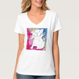 Mycket God Nyhets Katt T Shirt