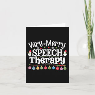 Mycket god Tal-terapi vid jul Tal Therapi Kort