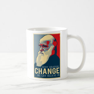 Mycket gradvis ändring som vi kan tro in kaffemugg