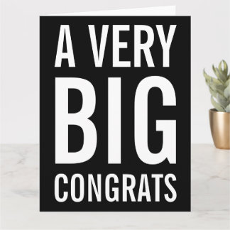 MYCKET Gratulerarare Kort