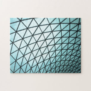 Mycket hård triangel Mönster Jigszle Puzzle Pussel