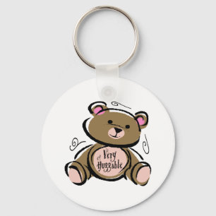 Mycket Huggable nalle Nyckelring