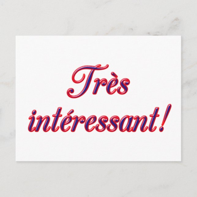 Mycket intressant vykort (Framsida)