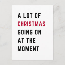 Mycket jul sker just nu helg vykort