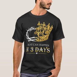 Mycket kan hända om tre dagar Jesus Christian T Shirt