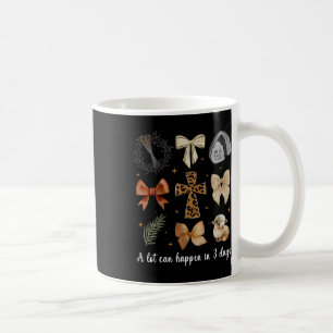 Mycket Kan Hända På 3 Dagar Coquette Bow Påsk Kvin Kaffemugg