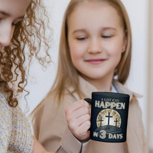 Mycket kan hända på tre dagar Jesu uppståndelse Mugg