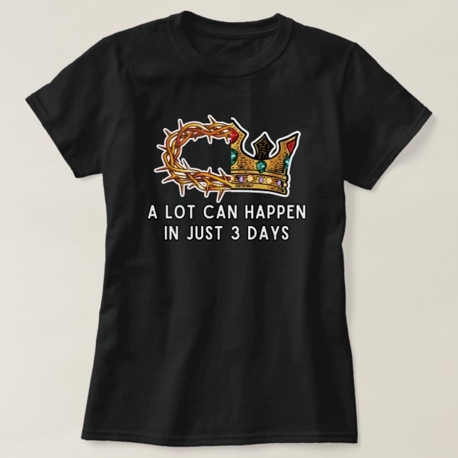 Mycket kan hända T-Shirt (Design framsida)