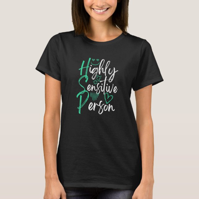 Mycket känslig person t shirt (Framsida)