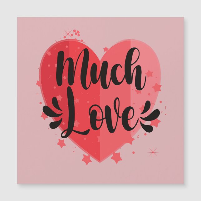 Mycket kärlek (Framsida)