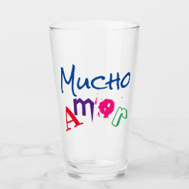 Mycket kärlek glas