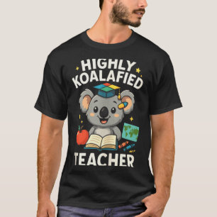 Mycket koalafierad lärare - Rolig koalabjörn tank  T Shirt