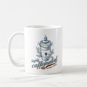 mycket koffein socialt isolerad rolig kaffe kaffemugg
