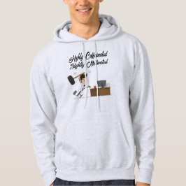 "Mycket koffeinfri, lätt motiverad" Hoodie