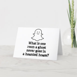 MYCKET KOMIKER FÖR HALLOWETEN HELGKORT