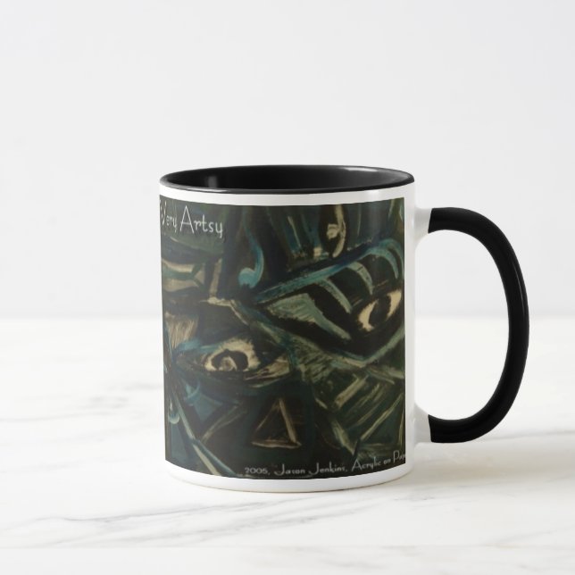 Mycket konstnärlig mugg (Höger)