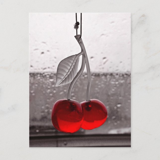 Mycket körsbär vykort (Framsida)