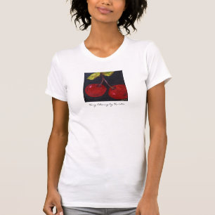 Mycket körsbärsröd beställnings- Nightshirt T-shirt
