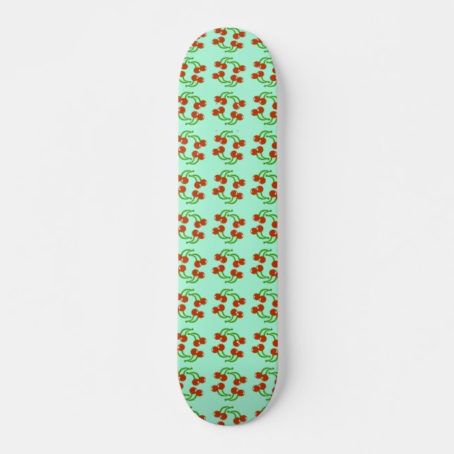 Mycket körsbärsröd Skateboard (Framsida)