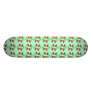 Mycket körsbärsröd Skateboard