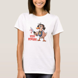 Mycket krävande Anka Dam Pirat T Shirt