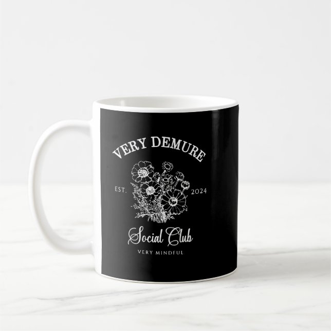 Mycket krävande Klubben Social Kaffemugg (Vänster)