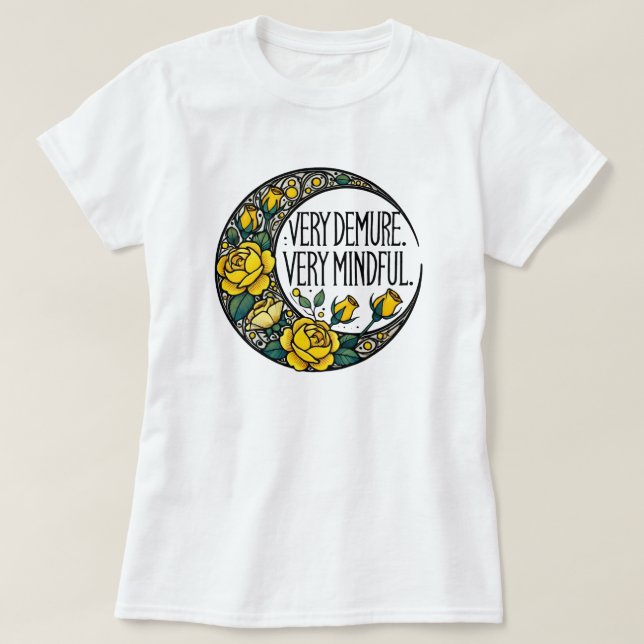Mycket krävande minutiös minnesstund t shirt (Design framsida)