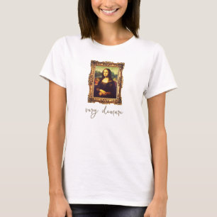 Mycket krävande Mona Lisa Renaissance Art T Shirt