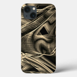 Mycket kronad tittar som bränt gräs med groovar