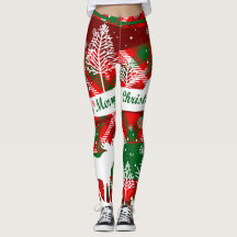 Mycket kute God jul Leggings