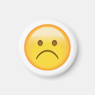 Mycket ledsen - Emoji Magnet